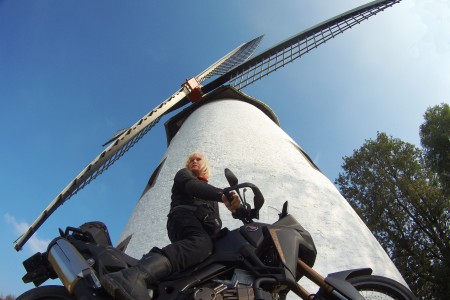  Le moulin Gustot. Gabrielle.