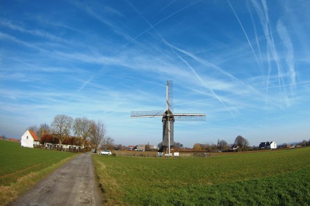  Le moulin Huisekoutermolen.