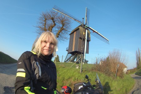  Le moulin Hertboommolen. Gabrielle.