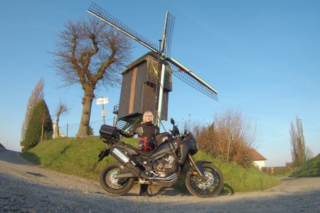  Le moulin Hertboommolen. Gabrielle.