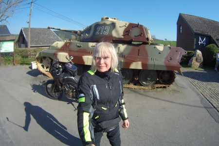  Le tank Panther de La Gleize. Gabrielle.