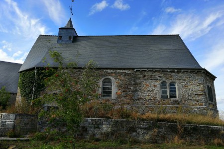  Autour de Rochefort. Chapelle Sainte-agathe à Hubinne.