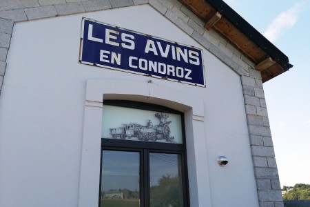  Le Condroz et la Calestienne. Village Les Avins.