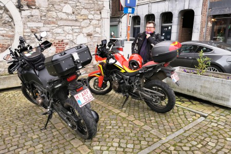  Balade de reconnaissance à Huy. Sacha.