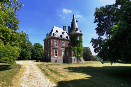  Le château de Marchin.