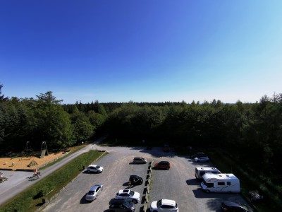  ﻿Point-de-vue depuis la tour du Millénaire de Gedinne.