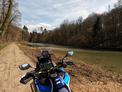  ﻿Etang entre Bioul et Saint-Gérard.