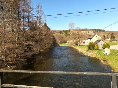  ﻿Pont sur la Lesse à Belvaux.