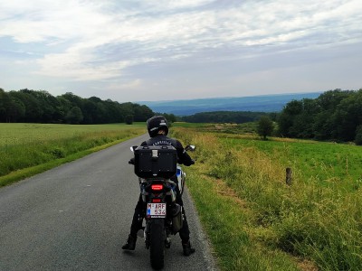  ﻿Un de mes points-de-vue préférés sur l'Ardenne. Entre Borlon et Palenge vers Durbuy. Photo Michel Vanderlinden.