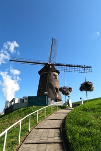  Le moulin Scheldemolen à Doel.