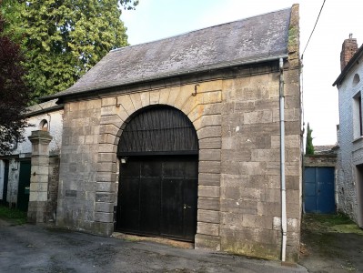  Garage de la pompe à incendie à Bavay.