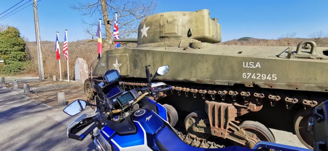  Tank Sherman. Hermeton-S/Meuse.