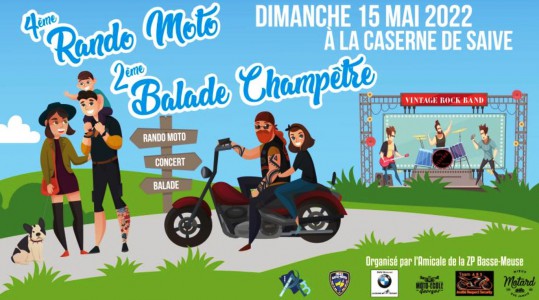  ﻿Affiche de la balade.