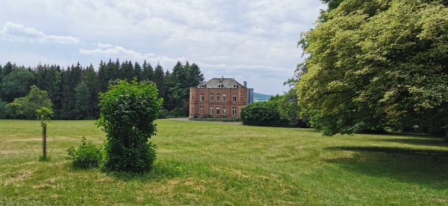  ﻿Château d'Amcômont. (Château Gendebien). Lierneux.