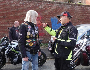  ﻿Balade des mille courbes avec l'Amicale Motards Cheminaux. Photo Pino Full Biker.