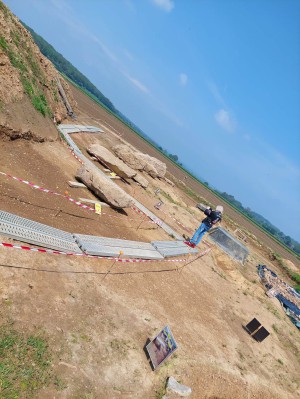  Site archéologique. Découverte de 7 nouveaux menhirs.