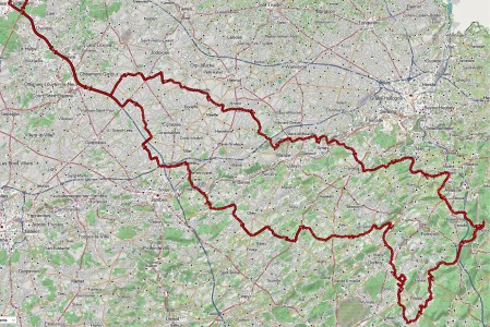  Carte du trajet.