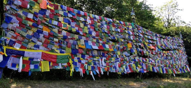  Le centre de bouddhisme tibétain de Huy.