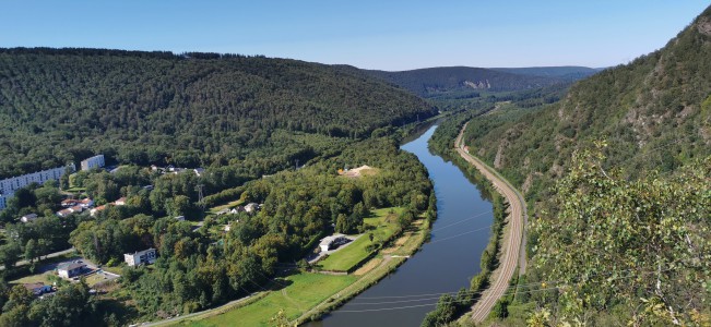  Balade jusque Revin - France.