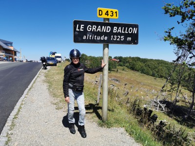  ﻿Grand Ballon (Col du). 1343M. Département des Vosges.