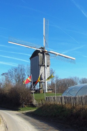  Sint-Antelinks. Le moulin Buysemolen.