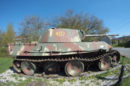  Grandménil. Tank Panther.