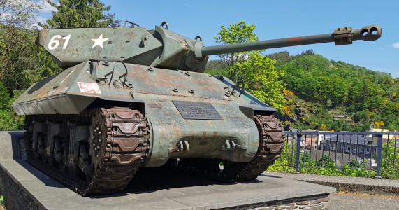  ﻿La Roche-en-Ardenne. Tank Achilles.