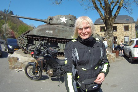 La Roche-en-Ardenne. Tank Sherman.