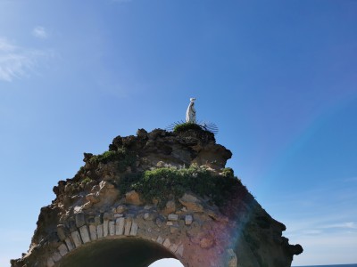  La Vierge noire à Biarritz.