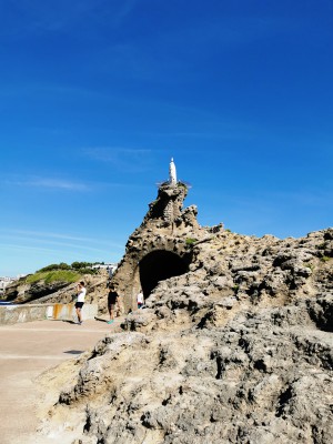  La Vierge noire à Biarritz.