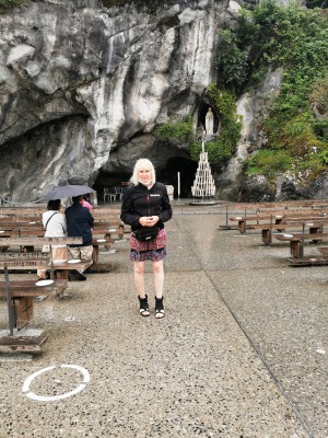  Le sanctuaire à Lourdes.