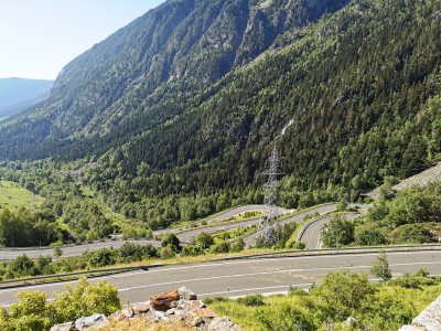  Point-de-vue au santuaire Notre-Dame des Arès. 
 