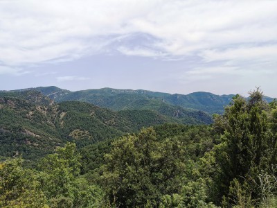  Paysage de Western. Proximité du village de Boixols. Catalogne. Espagne.