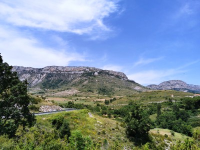  Paysage de Western. Proximité du village de Boixols. Catalogne. Espagne.