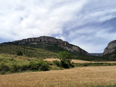  Paysage de Western. Proximité du village de Boixols. Catalogne. Espagne.