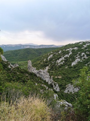  Les gorges de Galamus.