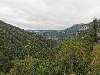  ﻿Paysage sur la D67 à proximité de Saint-Gorgon-Main. Département du Doubs.