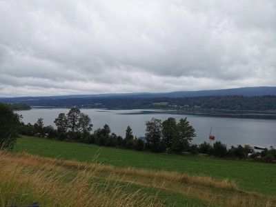  ﻿Lac de Joux. C'est le plus grand plan d’eau du massif jurassien. Suisse. 