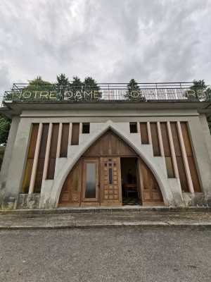  ﻿Chapelle Notre-Dame des Voyageurs près de Vers. Département de la Haute-Savoie.