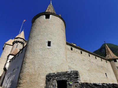  ﻿Château d'Aigle à Aigle. XIIième siècle. Suisse.