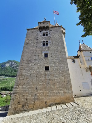  ﻿Château d'Aigle à Aigle. XIIième siècle. Suisse.