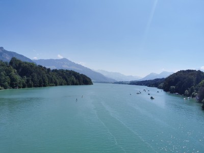  ﻿Lac de la Gruyère. Suisse.