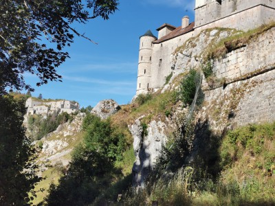  ﻿Château-fort de Joux. Département du Doubs.