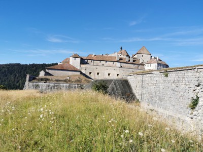  ﻿Château-fort de Joux. Département du Doubs.