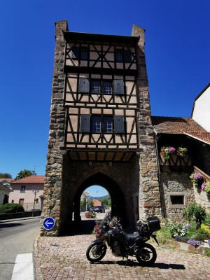  ﻿Village de Leimbach. Département du Haut-Rhin (Alsace).