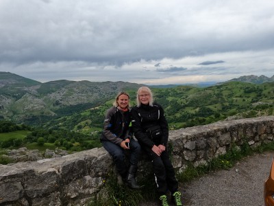  ﻿Midador del Alto de Alisas. Avec Carole.