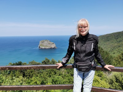  ﻿Point-de-vue sur la mer depuis Gorostiaga.