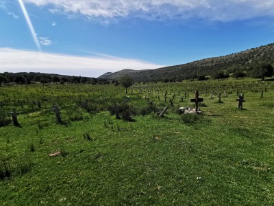  ﻿Cimetière de Sad Hill.