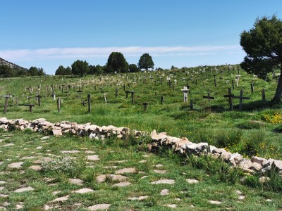  ﻿Cimetière de Sad Hill.