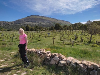  ﻿Cimetière de Sad Hill.